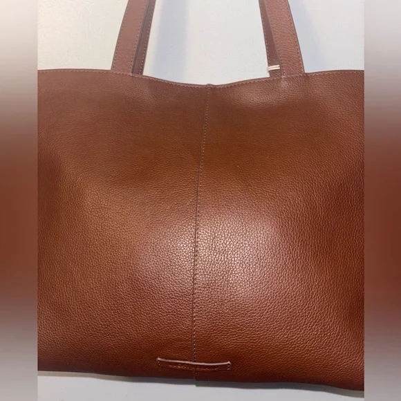 Lucky Brand Brown and Cream Cowhide Tote - Picture 7 of 14